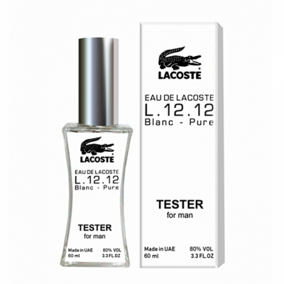 Lacoste Eau De Lacoste L.12.12 Blanc - Pure EDT tester мужской (Duty Free)